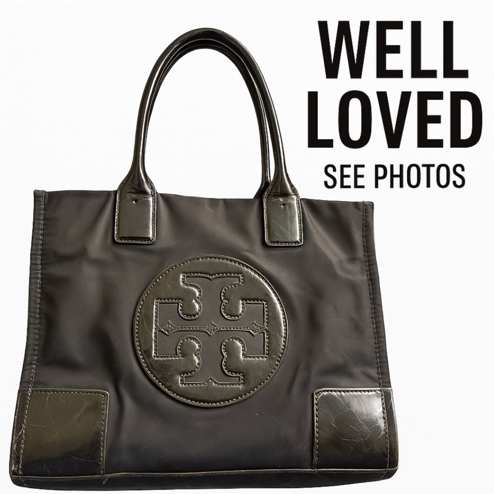 Tory Burch  Black Tote with Logo